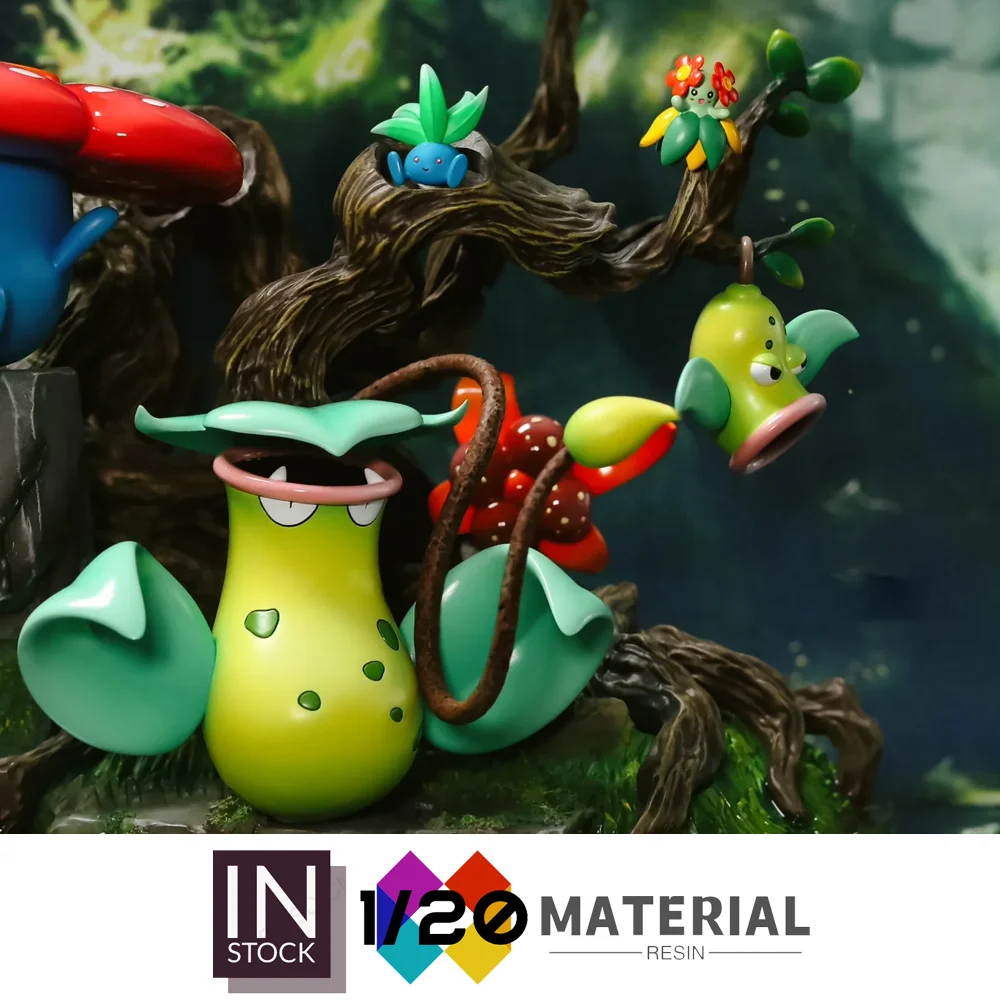 [In Stock]1/20 Resin Scale World [Copy MH] – Bellsprout & Weepinbell & Victreebel view 4