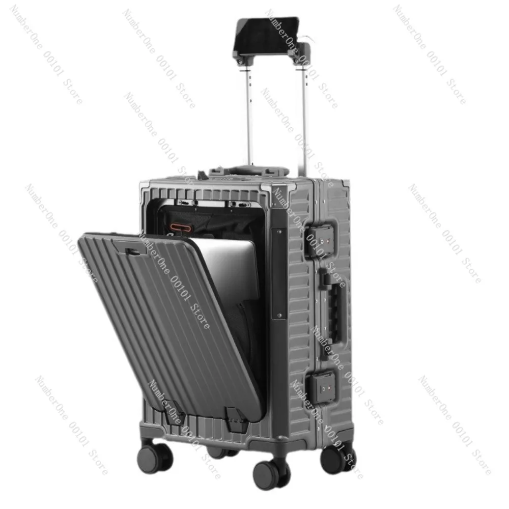 

Multi-Functional Trolley Case Men's and Women's 20-Inch Boarding Password Suitcase