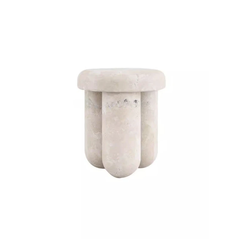 

Sofa Side Marble Small Coffee Light Luxury Living Room Corner Table Bedside Side Table round Tea Table