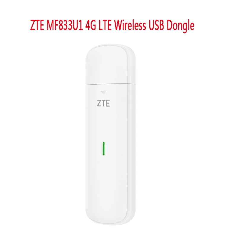 ZTE MF833U1 4G LTE Wireless USB Dongle  150Mbps Multi Band Configuration Modem