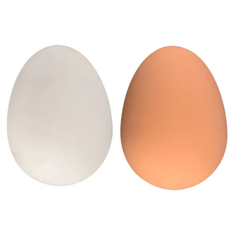 

Comical Fake Eggs Pranks Item Flexible Props Unbreakable Design Eggs Model 15UB