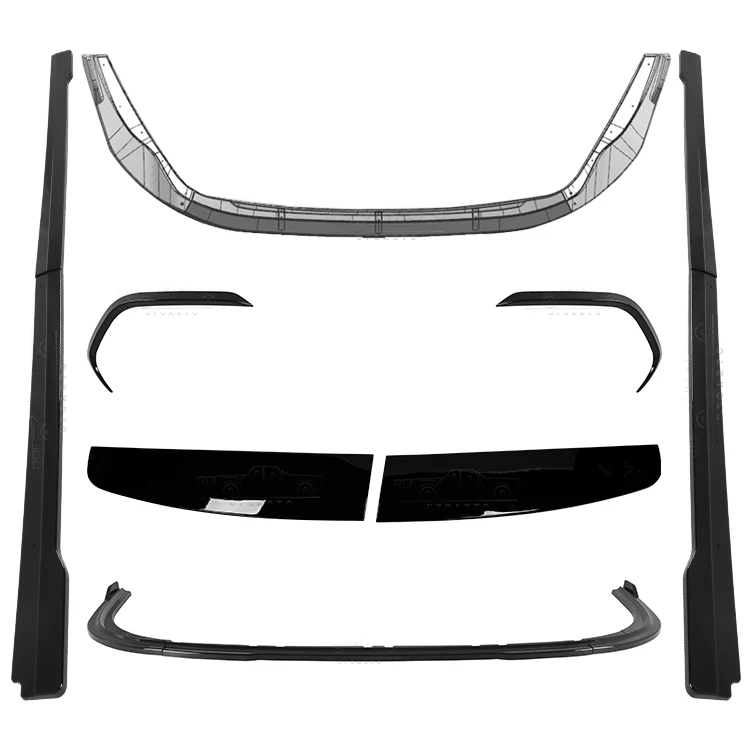 

Car Refit Parts Body Kits Manufacturer New Bodykit ABS Plastic Glossy Black for Transit Custom Barn Door 2017-2023