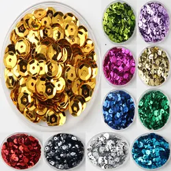 3mm 4mm 5mm 6mm 8mm 10mm Sequins Concave Round Loose Sequins Crafts Sequins Sewing Clothes Decoration DIY Accessories Sequins