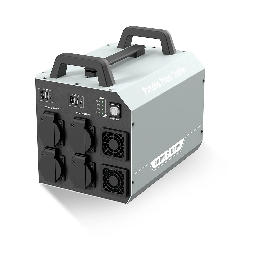 

8000 Cycles Long Life Portable Outdoor Power Supply Solar Generator Charging 1000w Portable Power Station