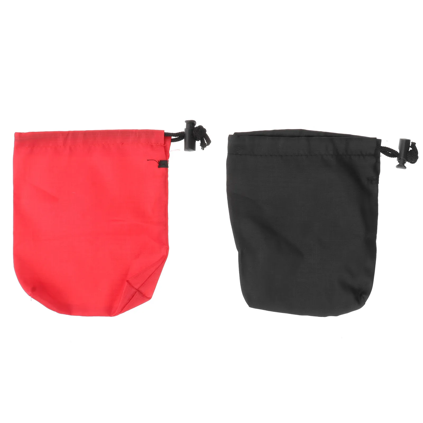 

2 PCS Storage Bag Daily Life Drawstring Bags Grocery Portable Pouch Cloth Camping