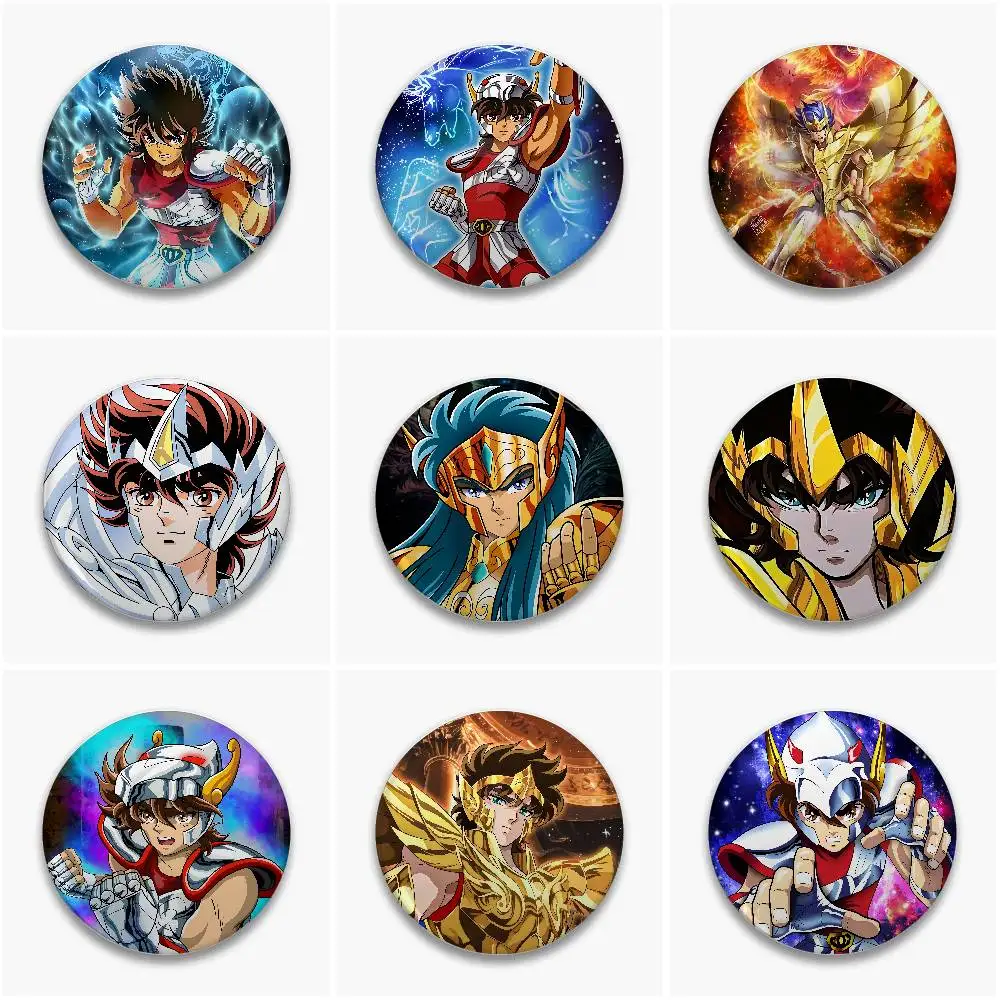S-Saint S-Seiya K-Knights-Zodiac Abzeichen, Anstecknadel, handgefertigte Brosche für Kleidung, Abzeichen, Rucksack, Dekoration, Zubehör