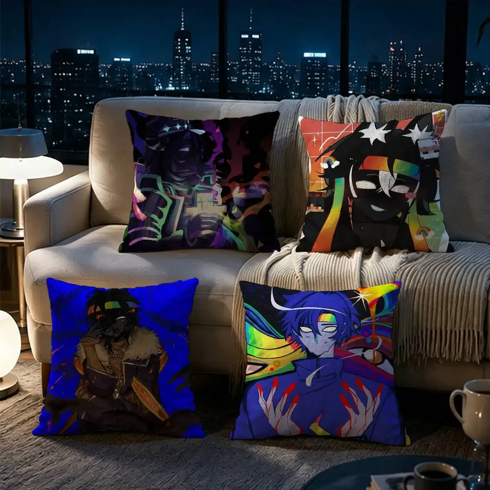 Spokeishere Spok  Pillow cover gift High definition digital printing,Surprise  vivid pattern Household.