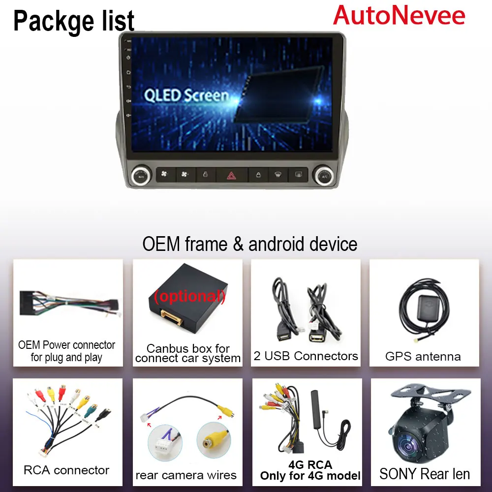 Autoradio Carplay für Chevrolet Camaro 2013-2017 Navigation GPS Android Auto Bluetooth Stereo-Bildschirm Multimedia-Player Nr. 2din