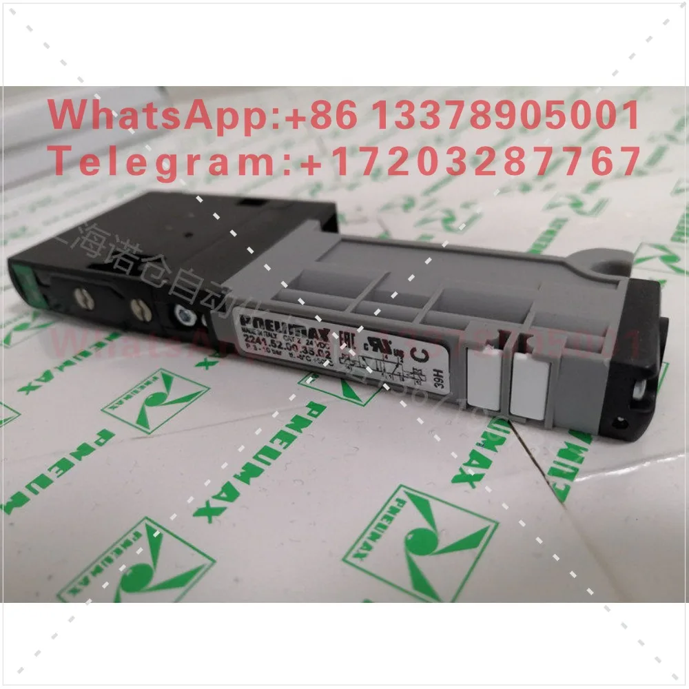 2241.52.00.35.02 PNEUMAX modular solenoid valve, double electronically controlled solenoid valve