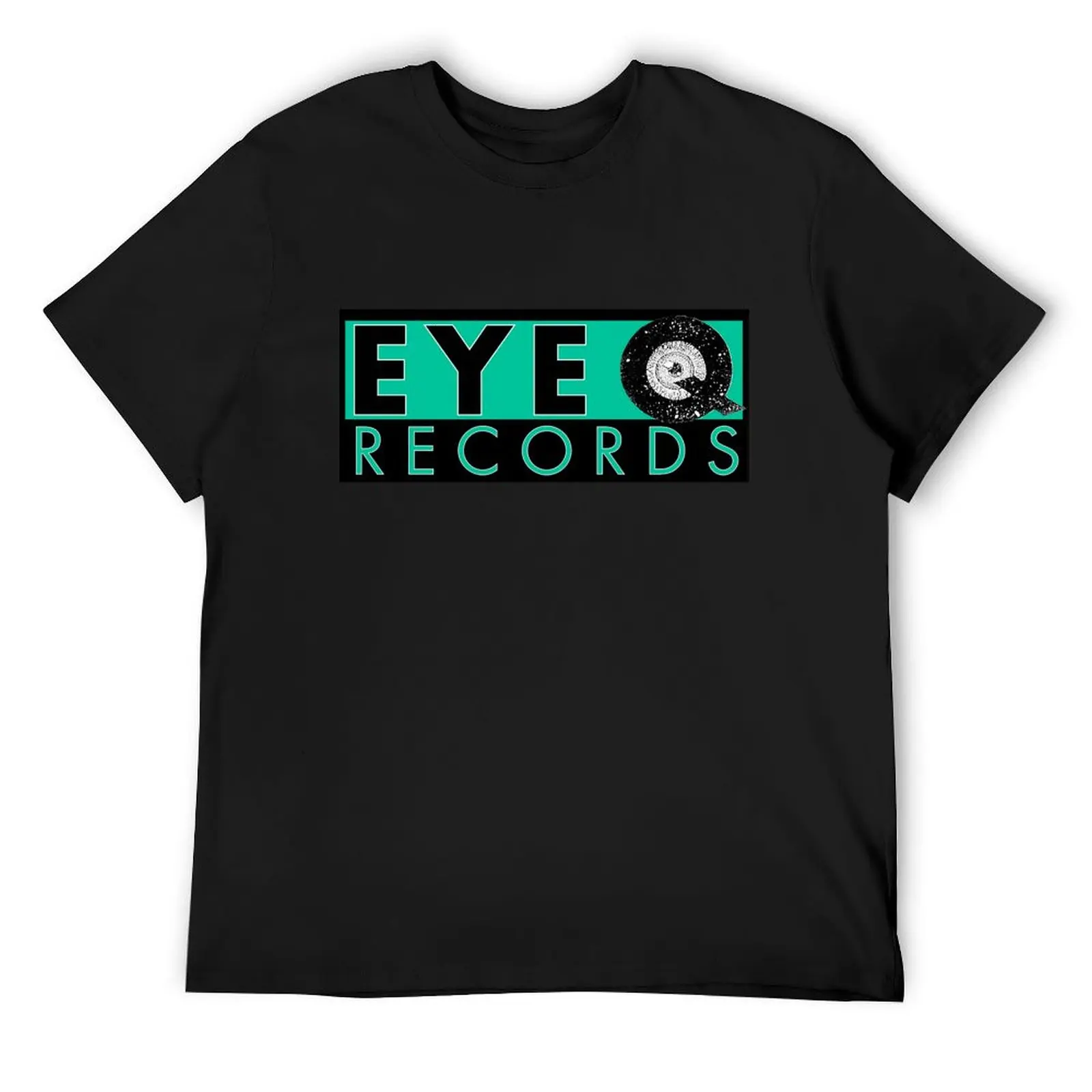 

Eye Q Records Green T-Shirt shirts graphic tee summer top tees men t shirts