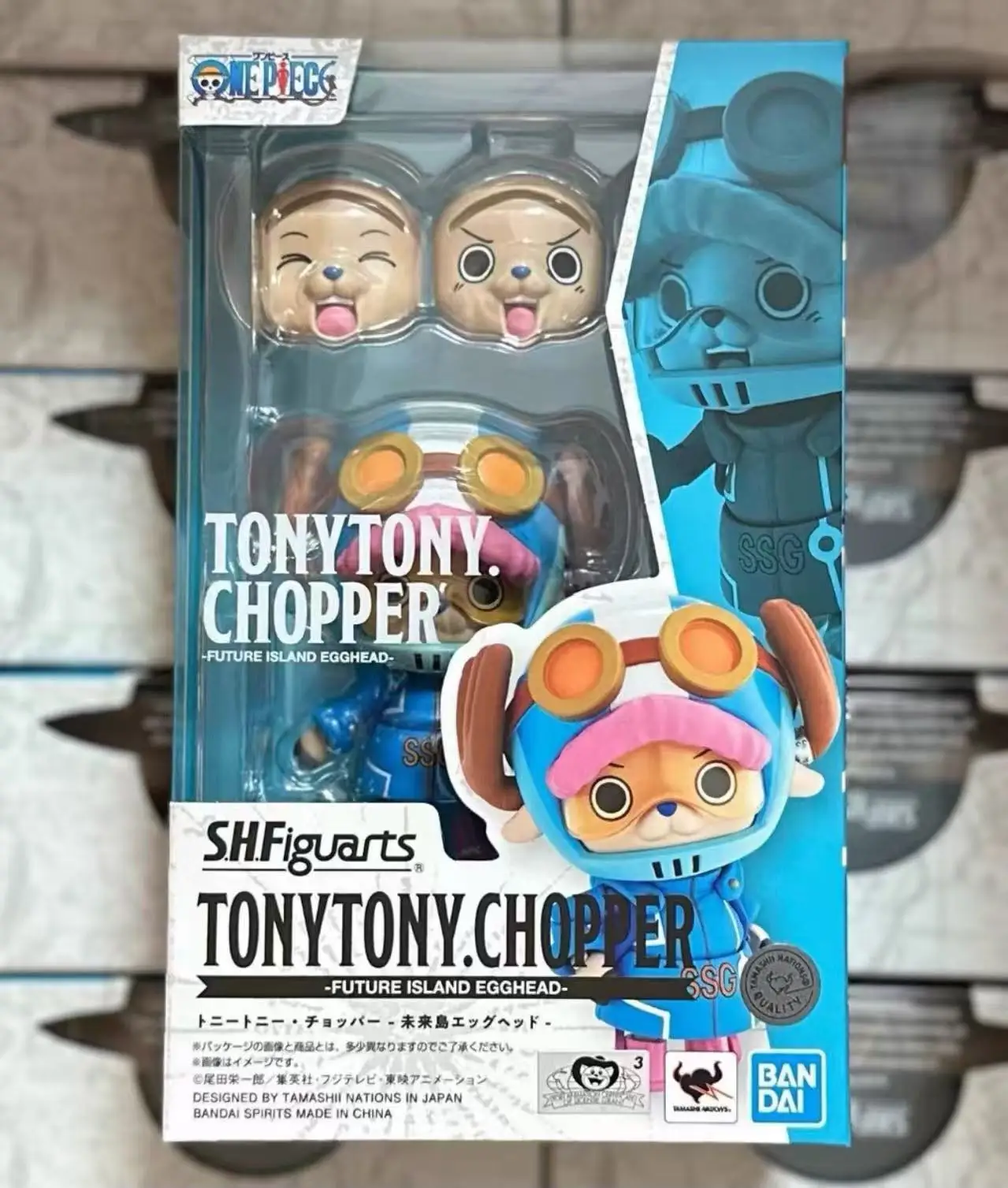 

Bandai SHF One Piece Chopper Future Island Episode Активированная готовая продукция