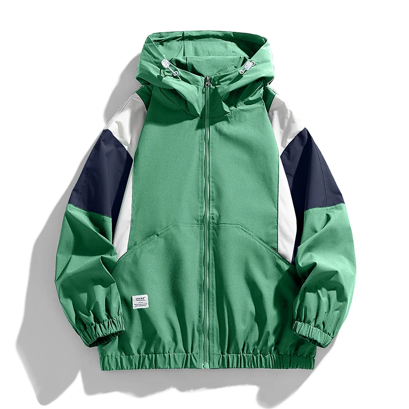 جاكيت رجالي مرقع ، جاكيت بهودي ، معاطف يومية غير رسمية ، موضة كلاسيكية ، زوجان للربيع والخريف