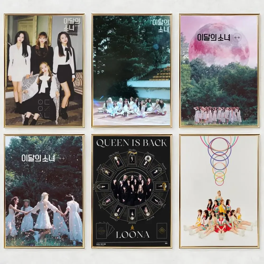 Popular Loona Poster HD Waterproof Self-Adhesive Wall Art – Multi-Scene Use, Top Gift Pick