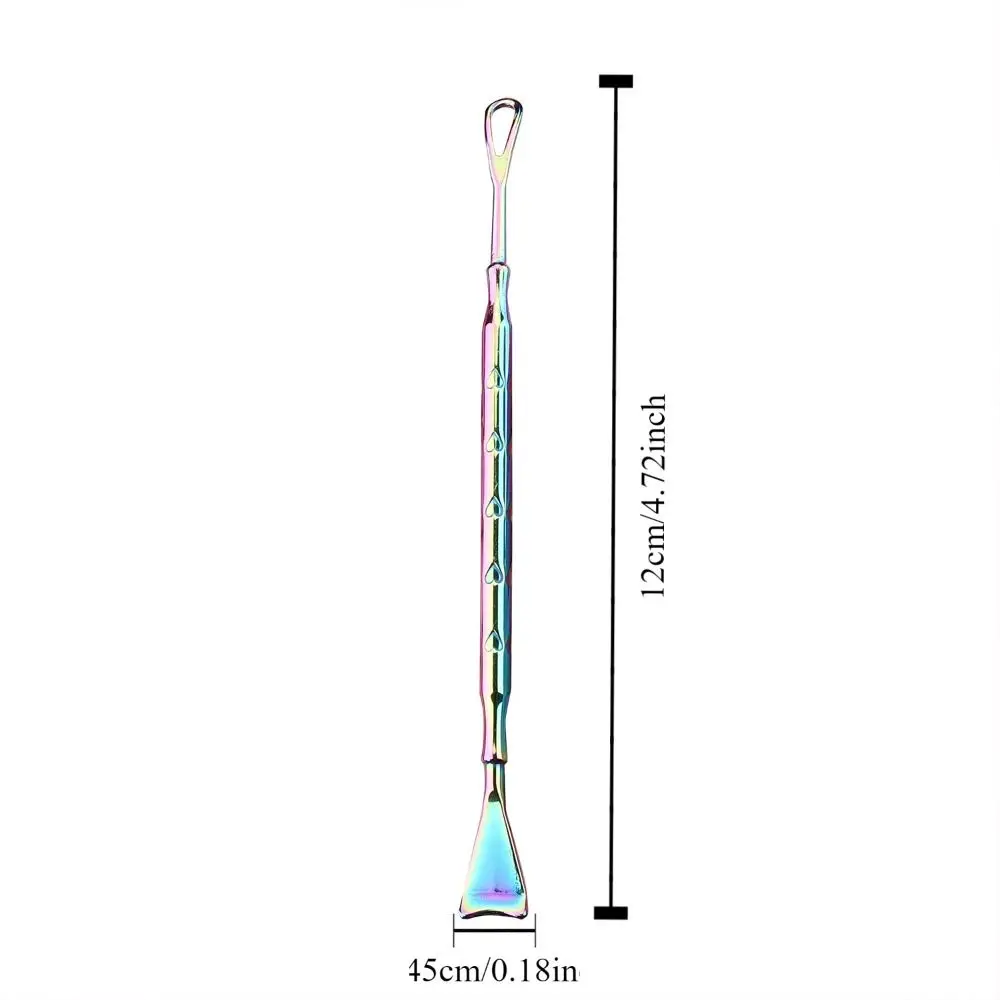Łopata do zaskórników ze stali nierdzewnej Nie pozostawia nadruku Leczenie trądziku Usuwanie trądziku Igła do oczyszczania porów Ręczny ekstraktor zaskórników Mężczyźni