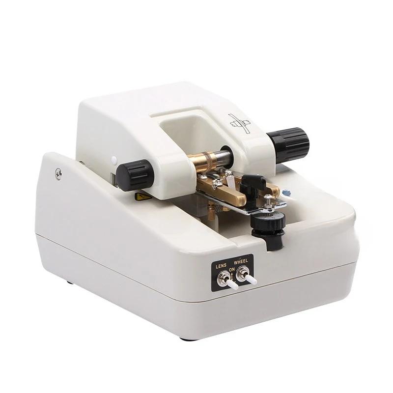 

slotting machine, glasses lenses, automatic slotting machine, glasses wire drawing machine, half frame glasses sheet processing