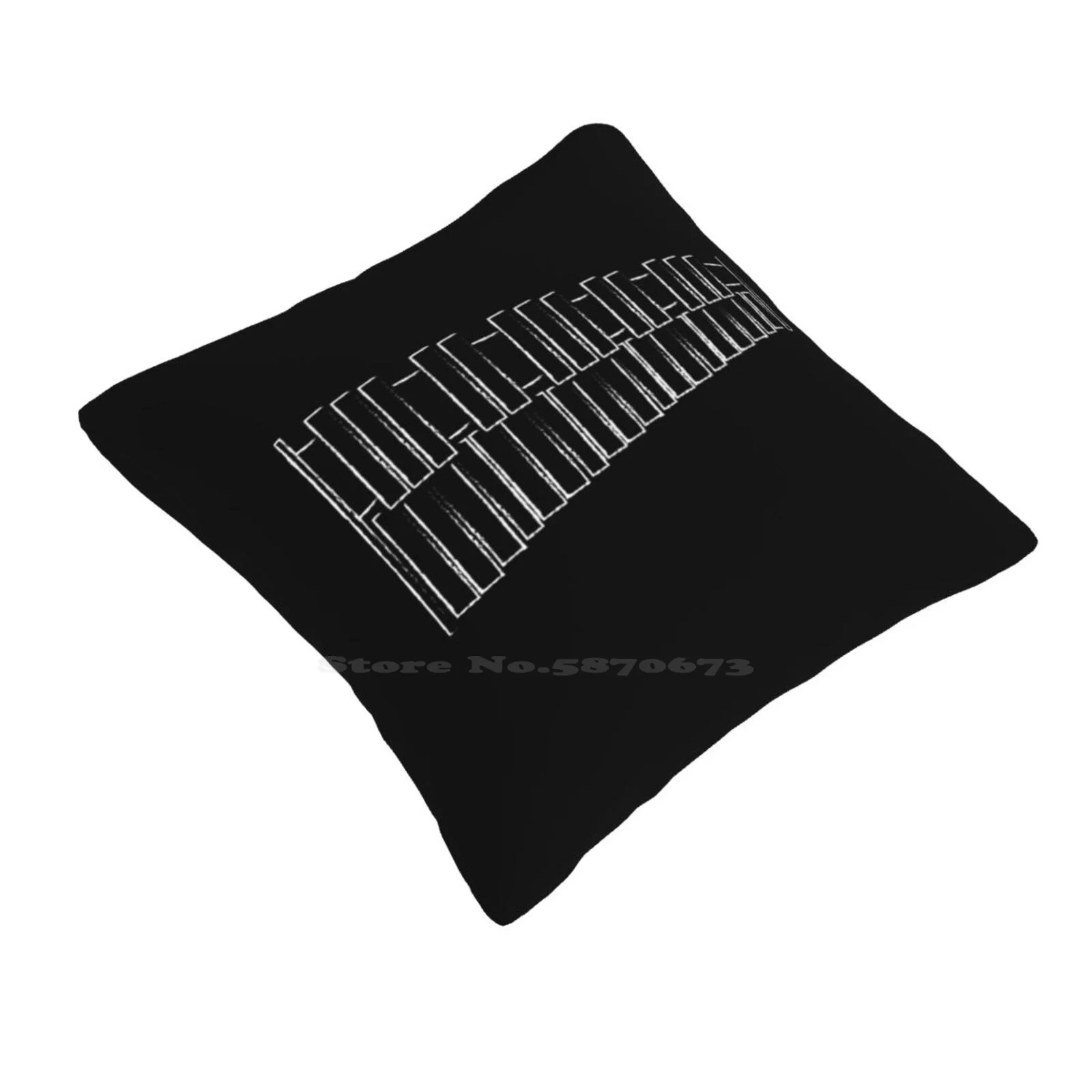 Chalkboard Mallets Funny Cute Decor Square Pillowcase Marimba Xylophone Vibraphone Melodic Percussion Pit Bells Marching Band