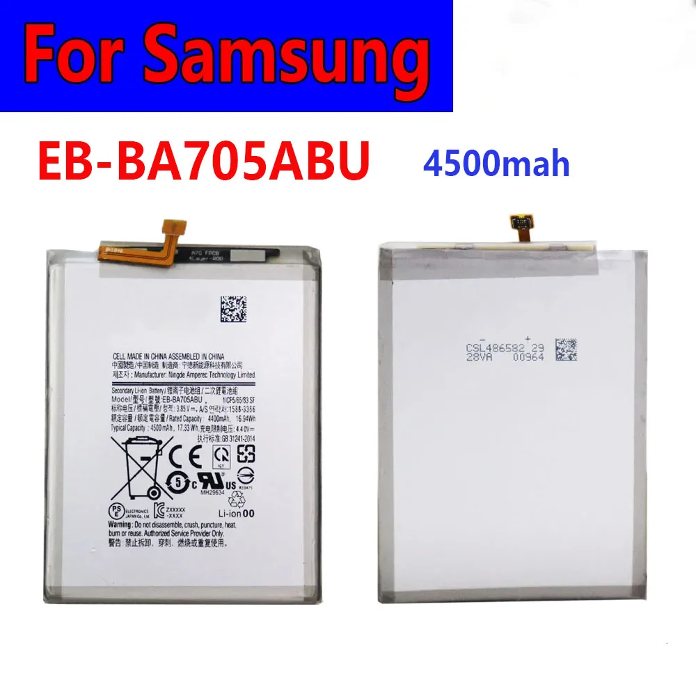 EB-BA705ABU 4500mAh Battery For Samsung Galaxy A70 2019 SM-A705 A705FN SM-A705W SM-A705F A705 A705FN DS A705GM DS A7050 A705W