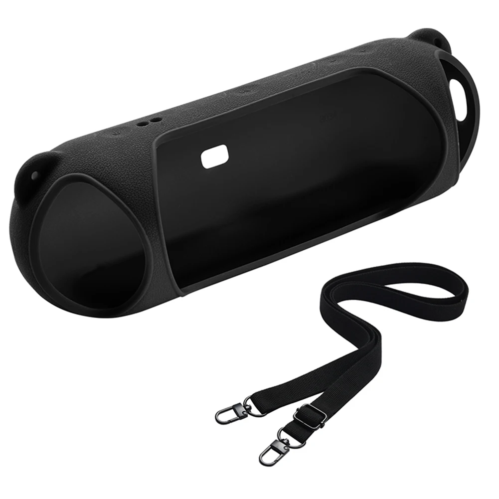 Travel Beschermende Draagtas Siliconen Met Schouderriem Beschermer Cover Huid Beschermende Huid Mouw Voor Beats Pil Speaker