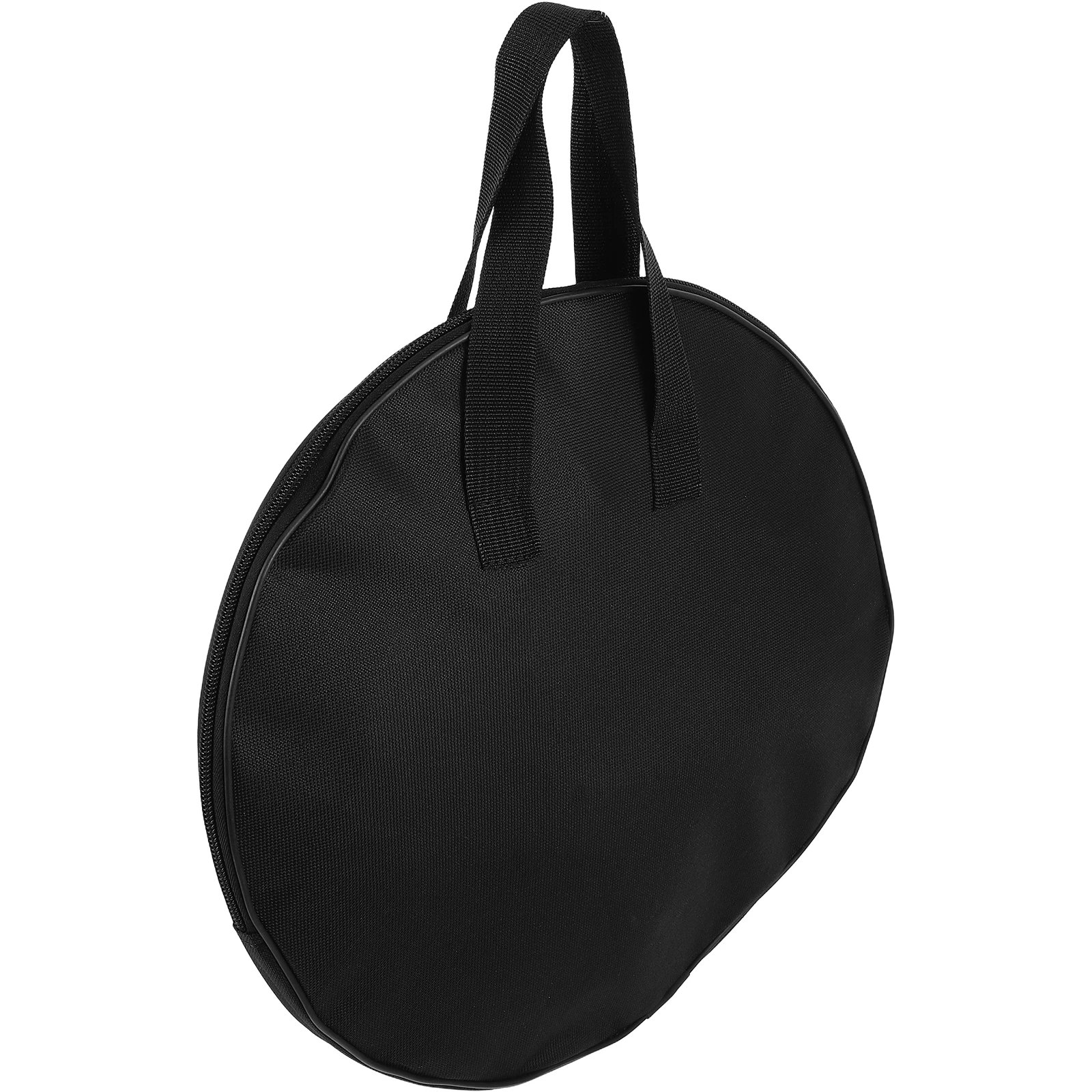 

Dumb Drum Pad Bag Backpack Handle Equipment Black Holder Cloth Carrying Case for