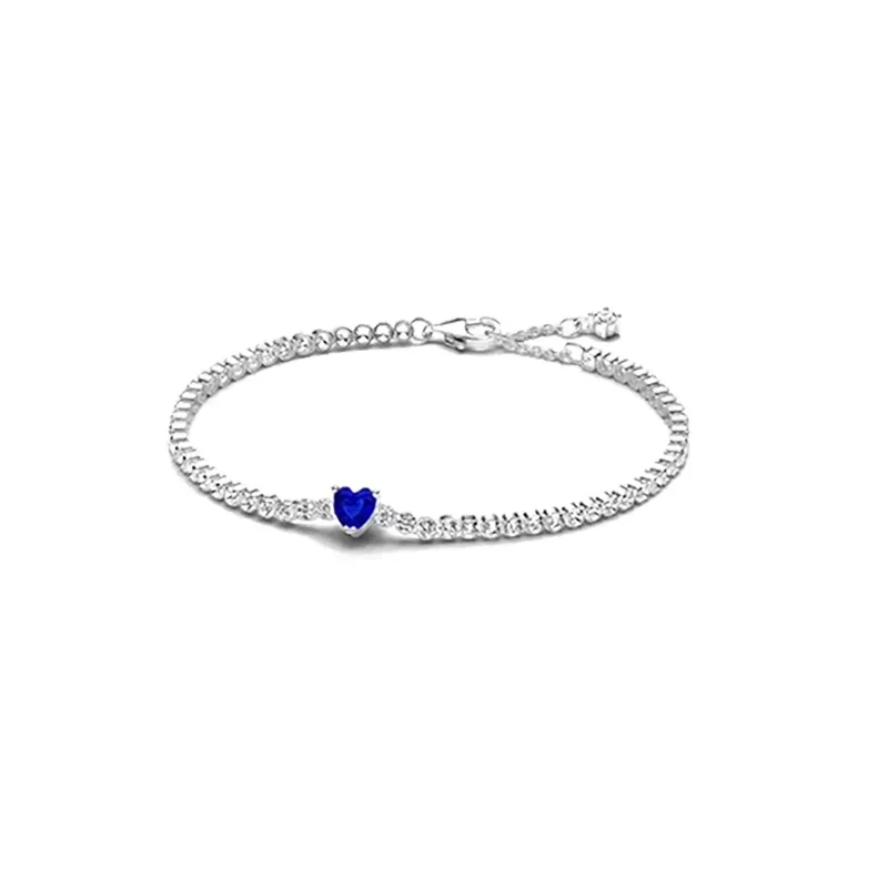 NONE Star Tennis Bracelet 925 Sterling Silver 10