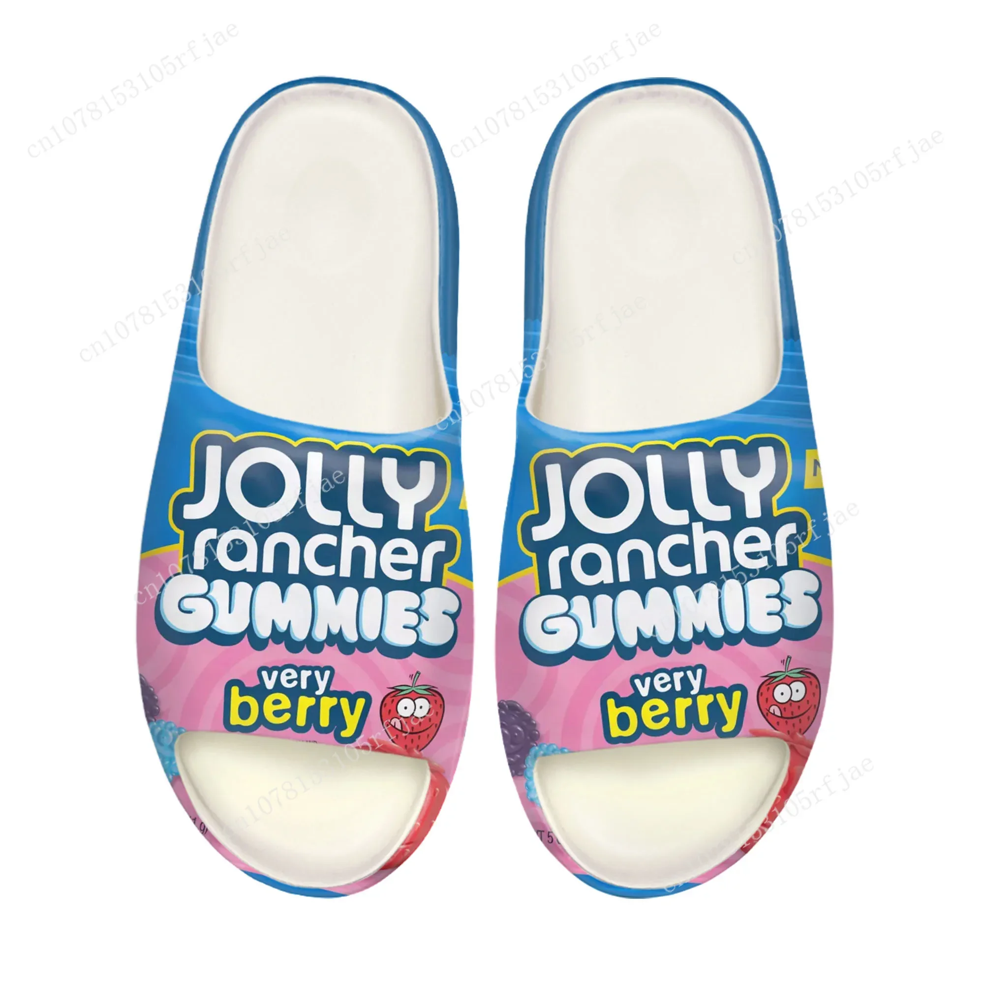 Funny Candy Food Snack Soft Sole Sllipers Home Clogs Customized Water Shoes Mens Womens Teenager Stepping on Shit Beach Sandals