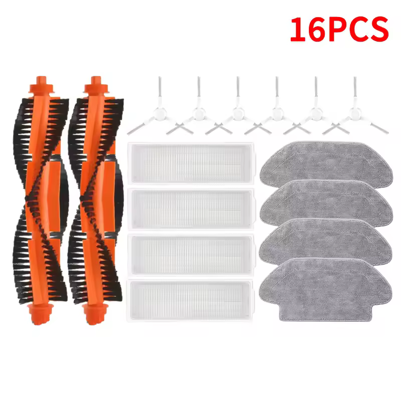 For Xiaomi Robot Vacuum S10 S12 T12 B106GL/ Mop 2S XMSTJQR2S / 3C B106CN Parts Accessories Main Side Brush Filter Mop - Image 14