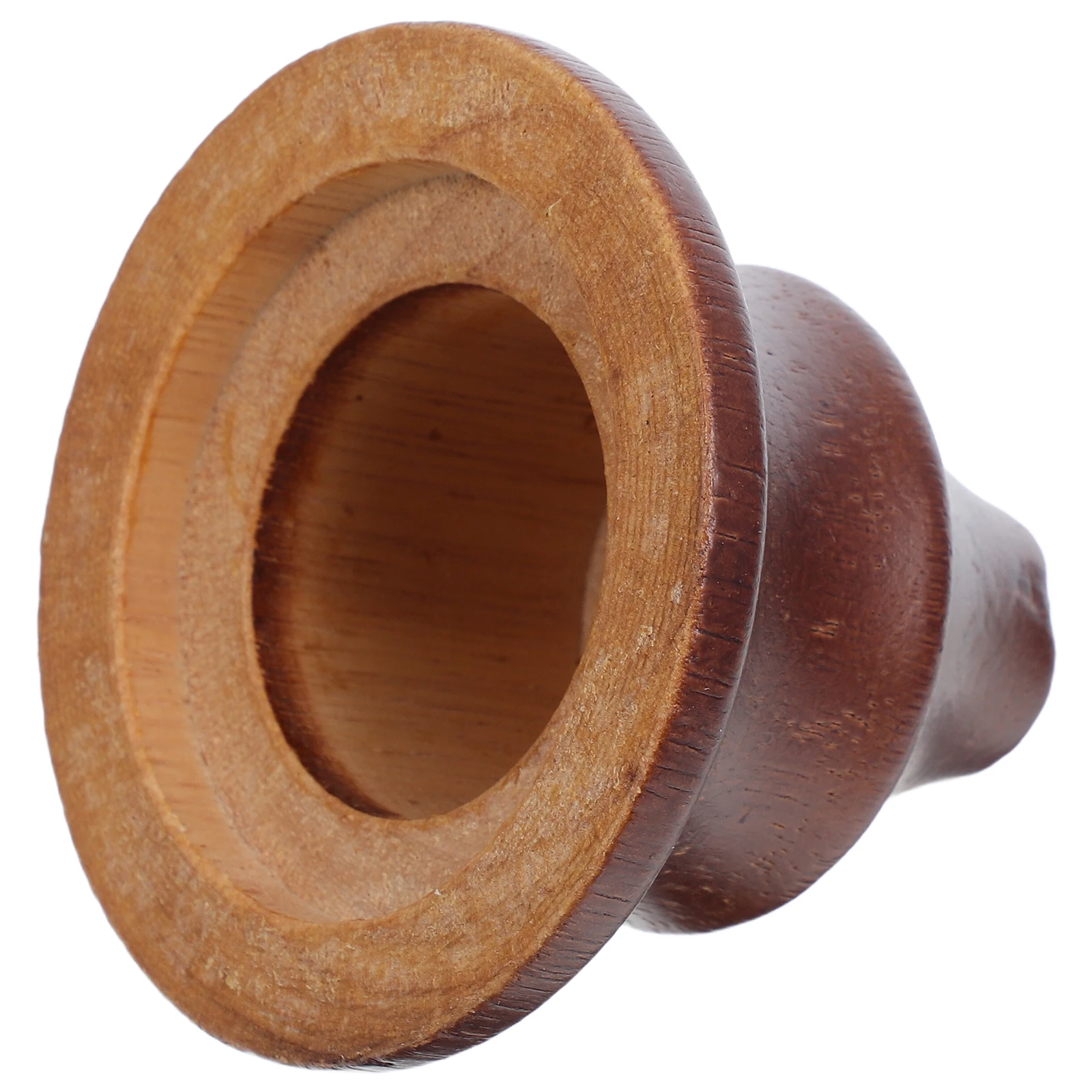 

Wood Gourd-Shaped Lamp Base E27 Socket 10Mm Hole Brown Hanging Decorative Lighting Fixture for Living Room Study Vintage Ceiling