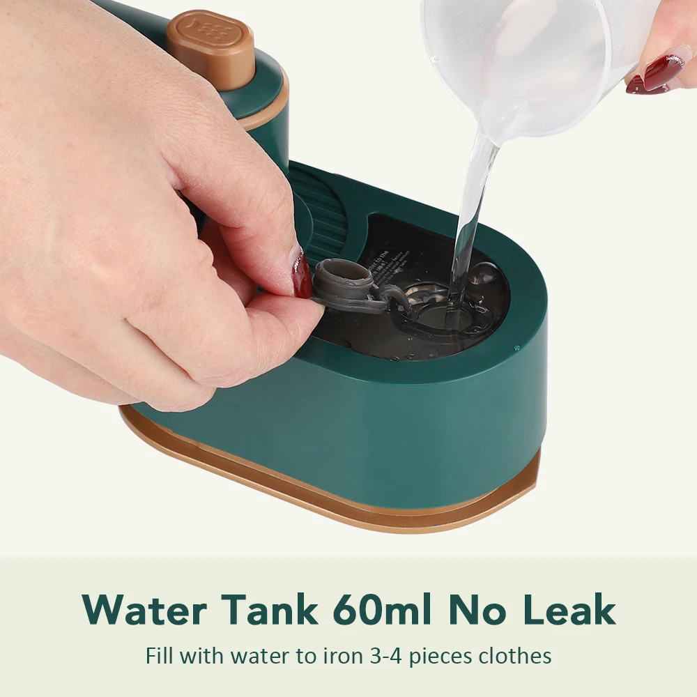 مكواة بخار دوارة صغيرة محمولة باليد رطبة وجافة مزدوجة مولد بخار ساخن مُبخّر ملابس محمول المنزل السفر معلقة الكي