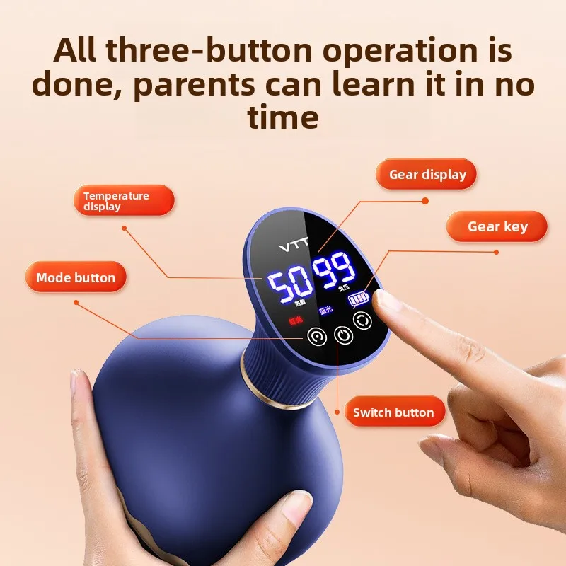 جديد آلة كشط كهربائية الحجامة العلاج الطبيعي المنزلية الجسم كله فك تدليك ميريديان فرشاة كشط قطعة أثرية