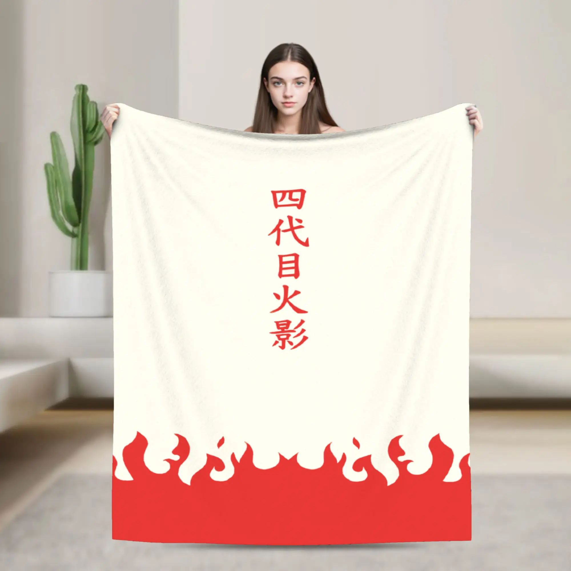 Custom Ultra-Soft Fleece Uzumaki N-Narutoes Comic Throw Blanket Warm Flannel Movies Blankets for Bedroom Travel Sofa Quilt
