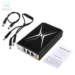 10400mAh Uninterruptible Power Supply Mini UPS Battery Backup for Security Camera Router WiFi Camera UPS Router Power Bank