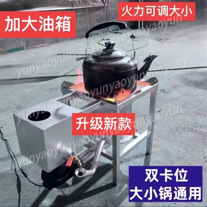 Portable Gasification Combustion Stove Outdoor Garage Workshop Heating Stove