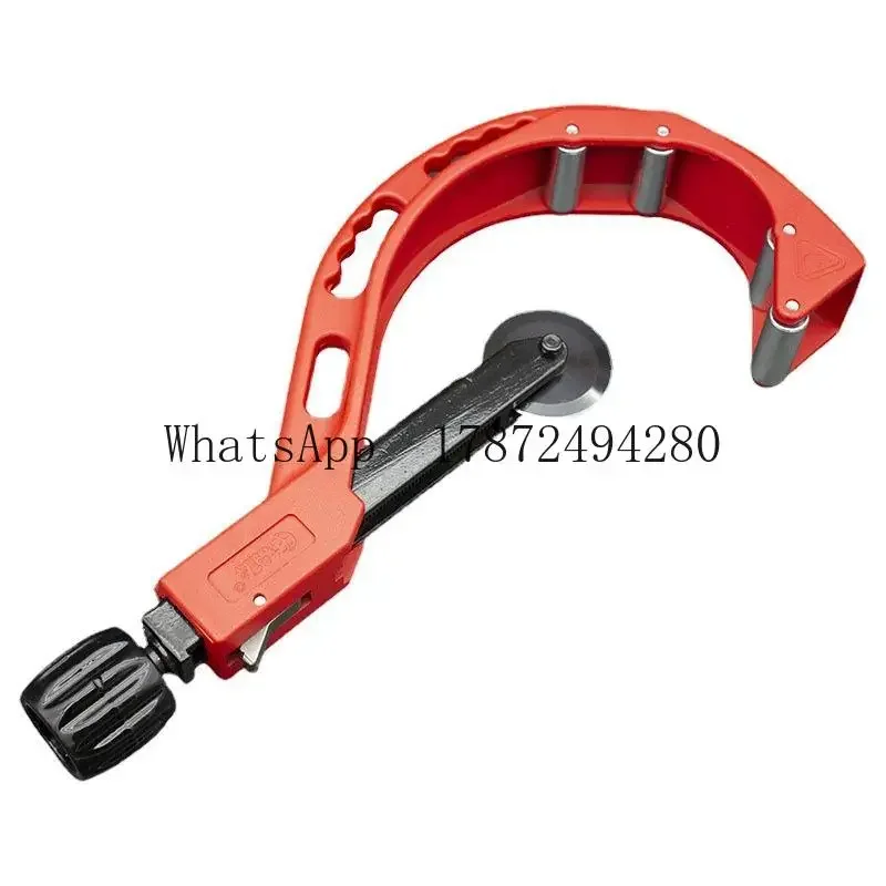 Hydraulic Bearing Pipe Cutter 110-200mm Roller Type for PVC PP PE Copper Welding Scrap Shears