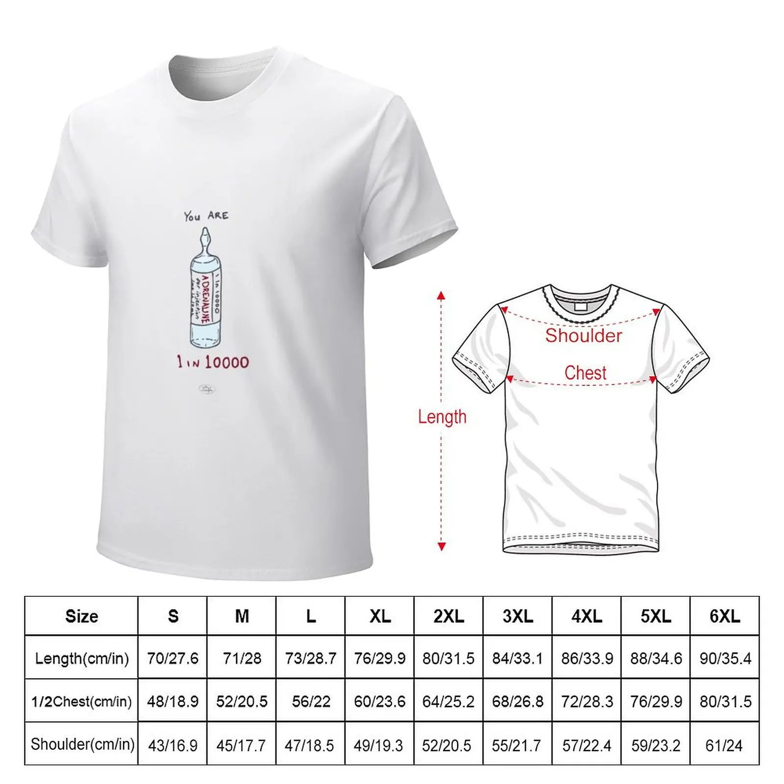 1 in 10000 - punny encouragements T-shirt customs design your own anime men workout shirt