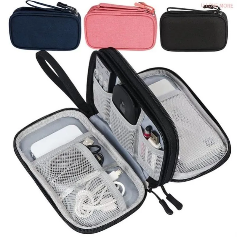

NEW Travel Organizer Bag Cable Storage Organizers Pouch Carr