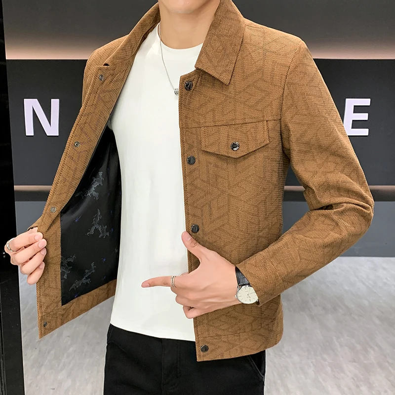 

Is Fashionable Cool Versatile And Trendy For Business And Casual Use Coat The M-4XL High-Quality Men's New Autumn Jacket