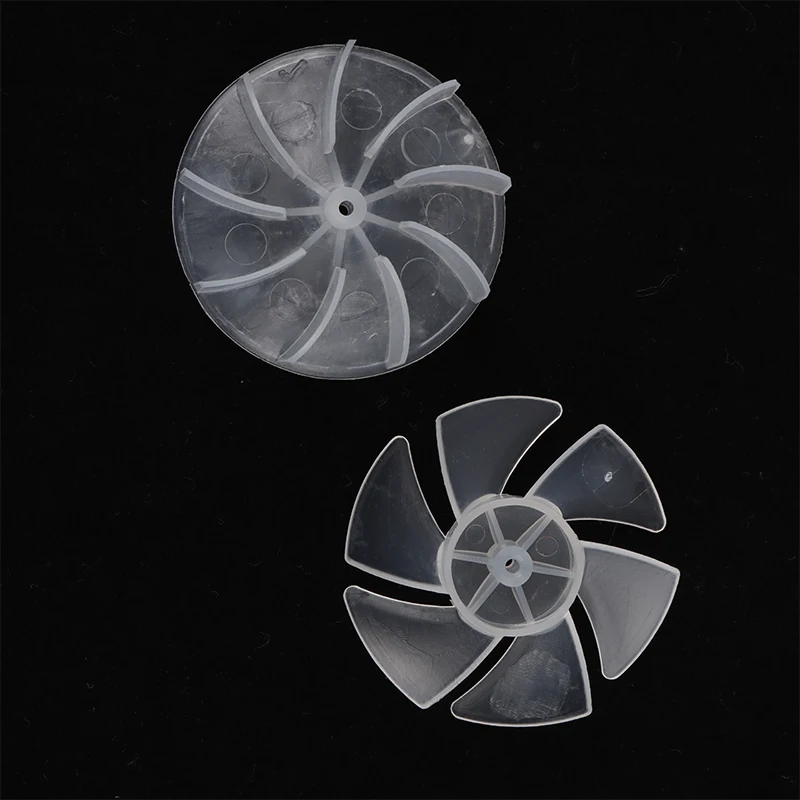 Small Power Mini Plastic Fan Blade 4/6 Leaves Power Hair Dryer Motor Fan Leaf For Hairdryer Motor Accessories