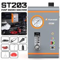FOXWELL ST203 Smoke Machine Automotive Leak Detector  EVAP Smoke Machine Tester with Built-in Air Pump Pressure Gauge and Flowme