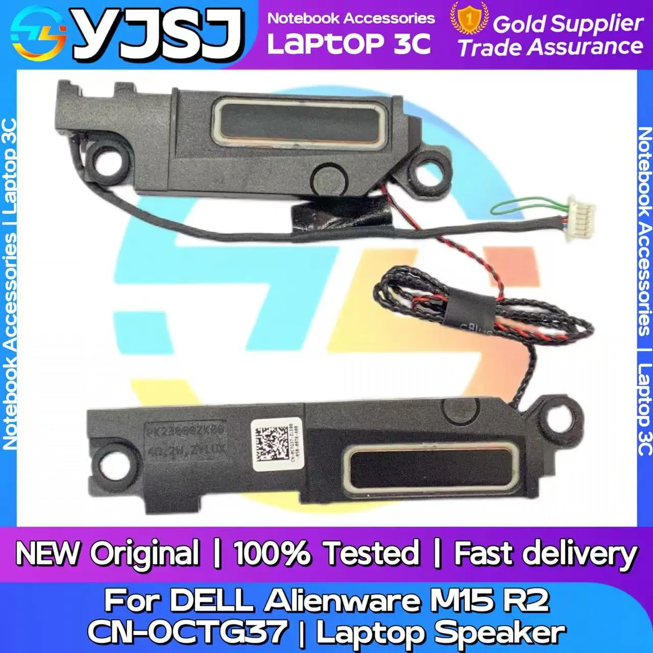 New Original Laptop Notebook Audio Speaker For DELL Alienware M15 R2 Built-in Speaker Horn audio CN-0CTG37