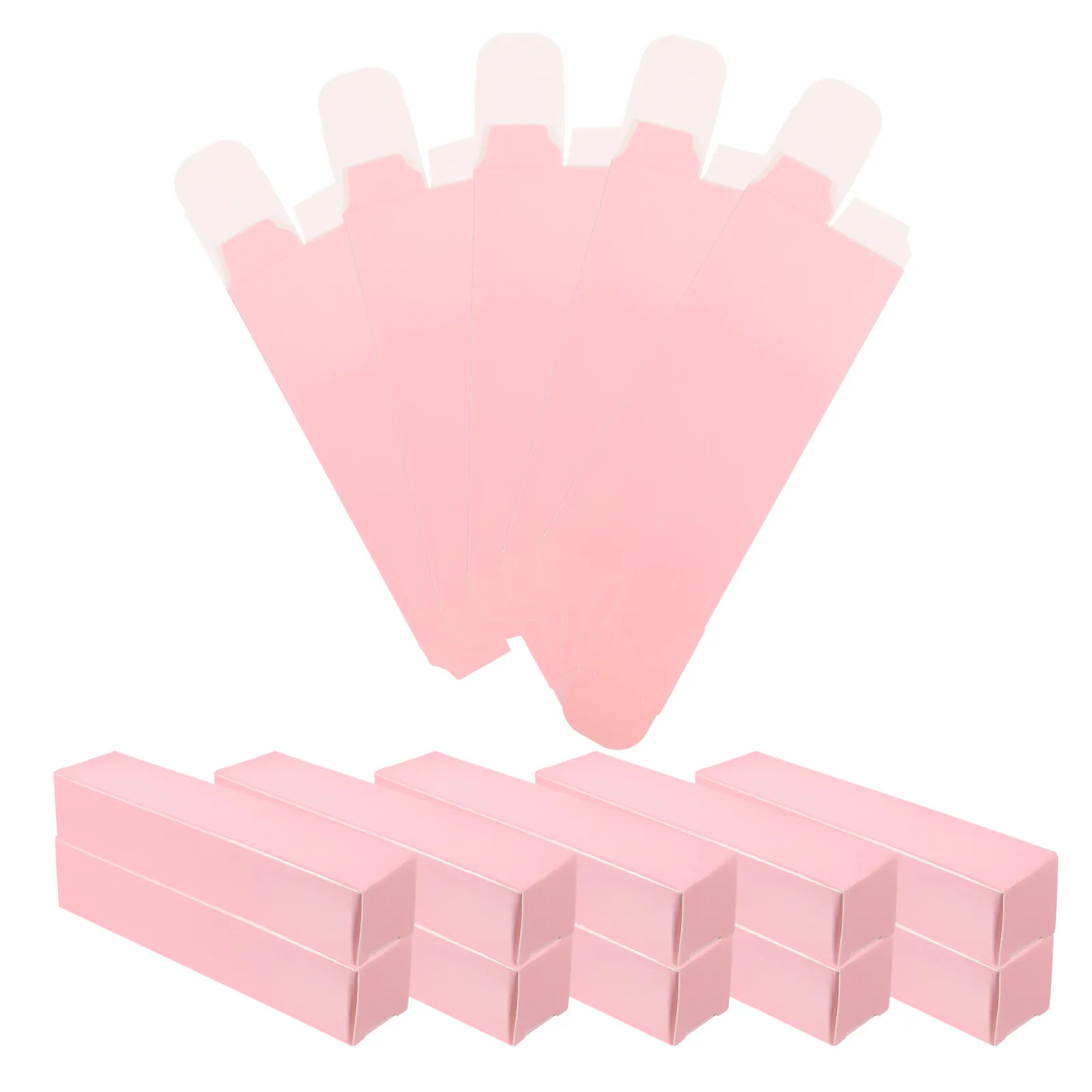 15Pcs Lip Gloss Boxes Bulk Packaging Paper Material Securely Closed Detailed Info Lipstick Box Lipstick Packing Boxes