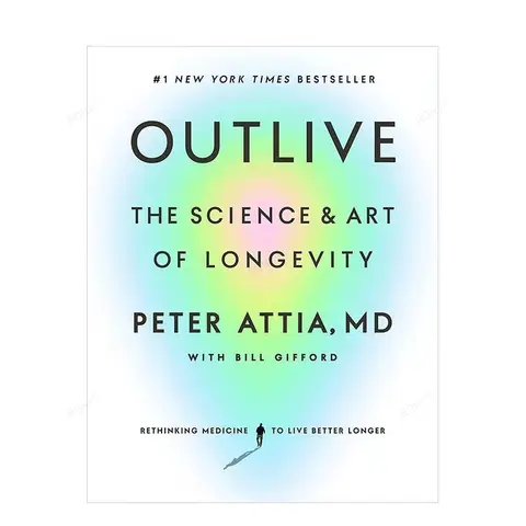 Outlive by Peter Attia 장수의 과학과 예술 영어 단행본
