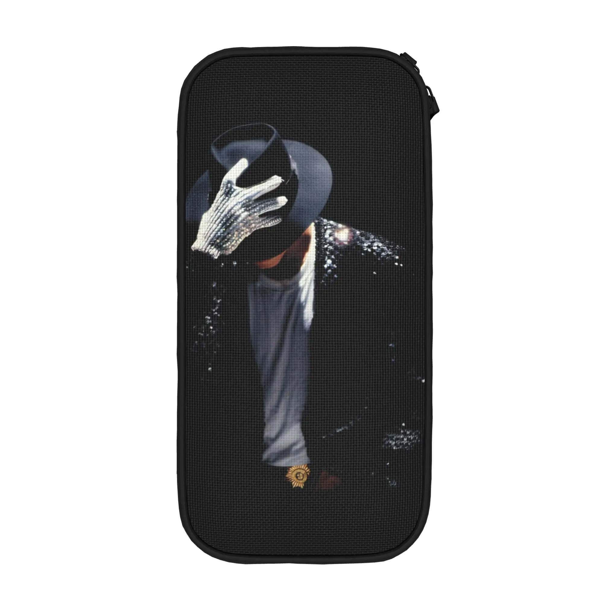 

Модные пеналы Fashion Michaels Jacksons: вместительный пенал-органайзер для школьников, большая сумка для хранения канцелярских принадлежностей на молнии