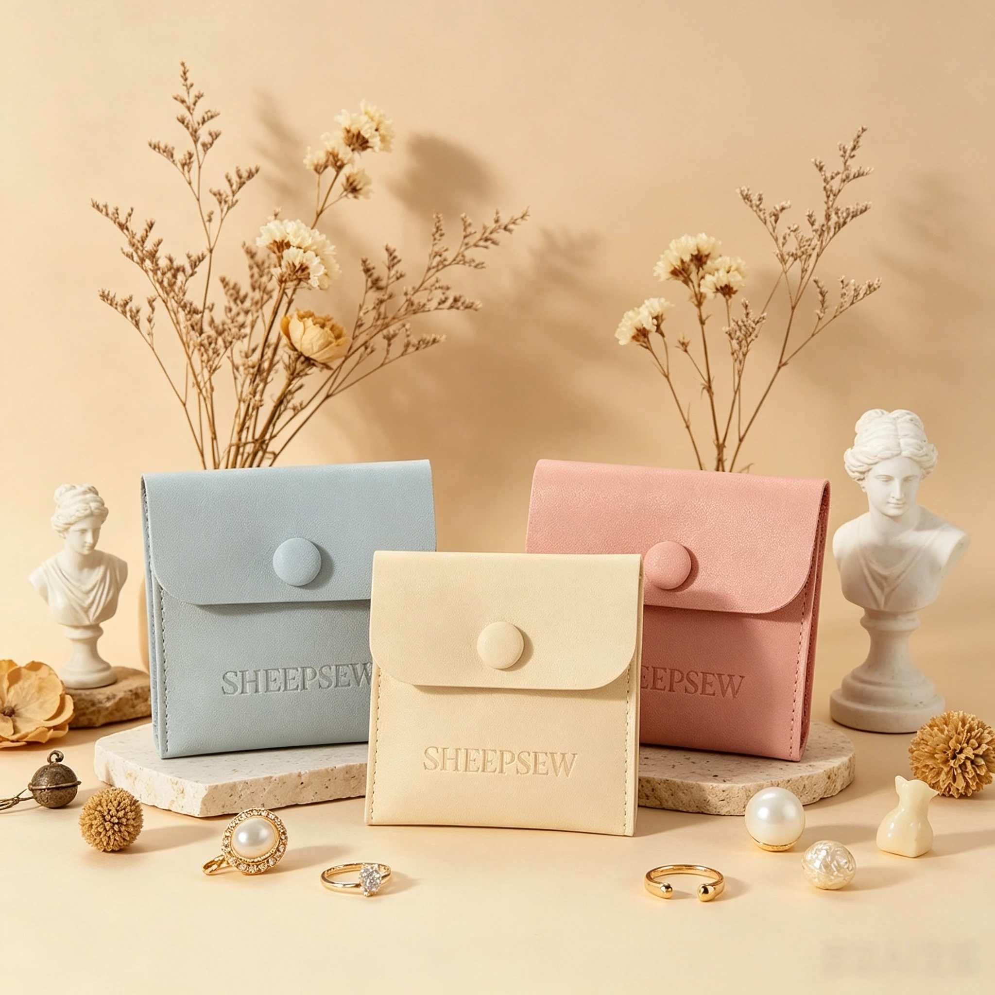 pochettes-a-bijoux-en-suede-sheepsew-avec-logo-personnalise-et-carte-inseree