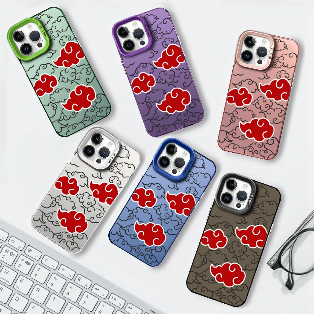 Capa protetora japonesa clássica do anime arte nuvem, caso do telefone do IMD para o iphone 12, 11, 13, 14, 15, 16, pro, mais