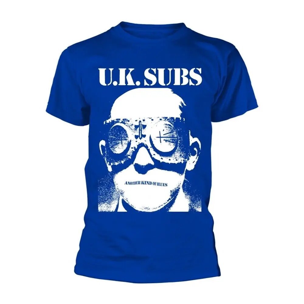 UK Subs \'Another Kind Of Blues\' Blue T shirt NEW