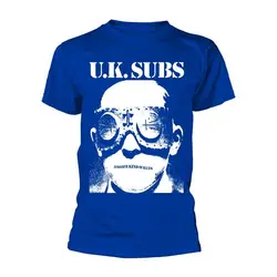 UK Subs 'Another Kind Of Blues' Blue T shirt NEW