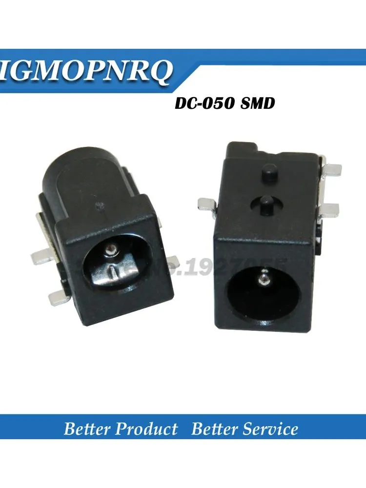 10 sztuk DC-050 SMD DC005 5.5*2.1mm DC łącze typu Jack 5.5x2.1mm gniazdo DC050 — zdjęcie 2
