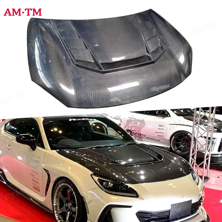 

Carbon Fiber Original Hood For Toyota GR86 Subaru BRZ 2019+ VRS Style FRP Front Hood Ventilation Cover Upgrade body kit