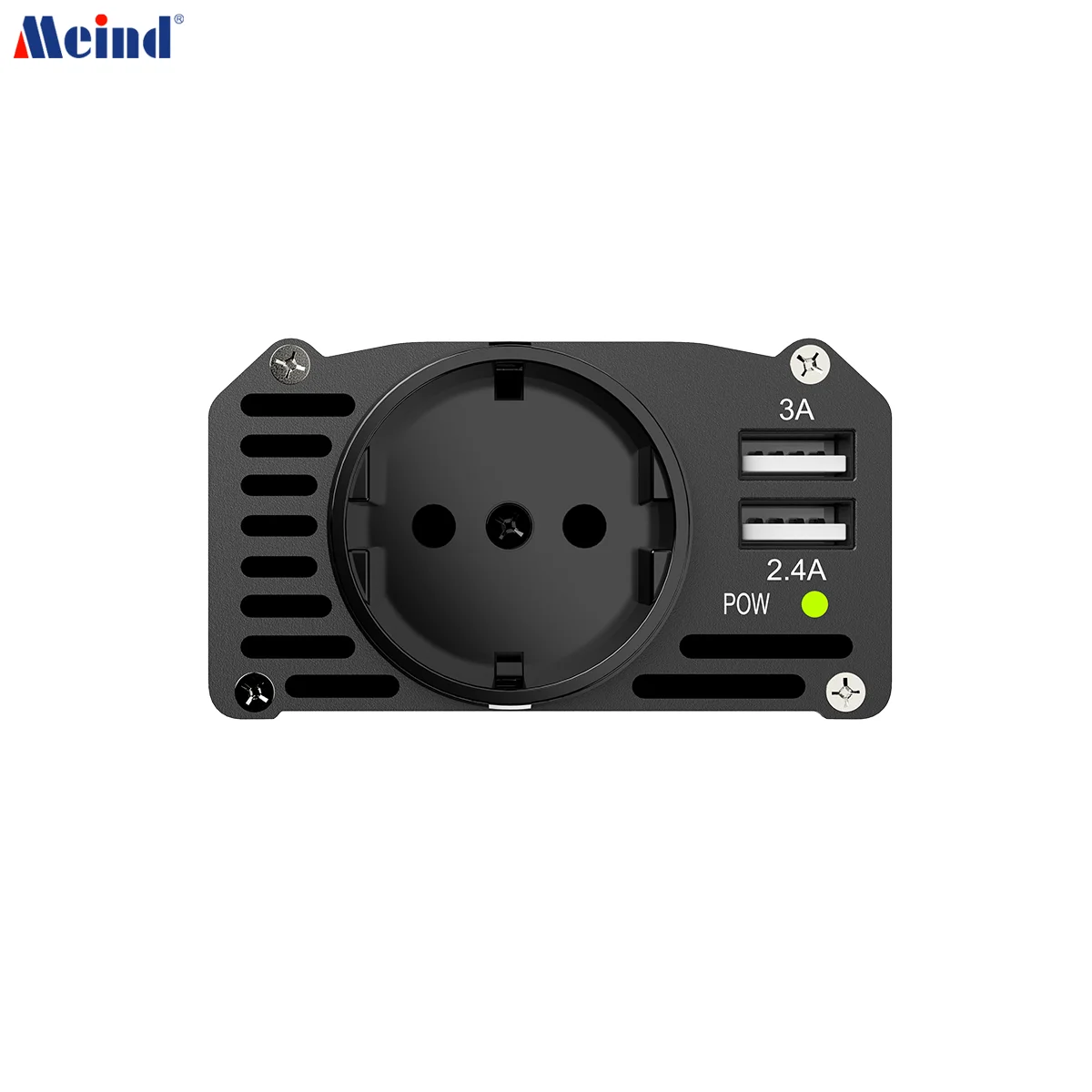 Meind 300W Power Inverter DC 12V a AC 220V Inverter per auto con 5.4A Dual USB per caricabatterie per Tablet portatile per telefono cellulare