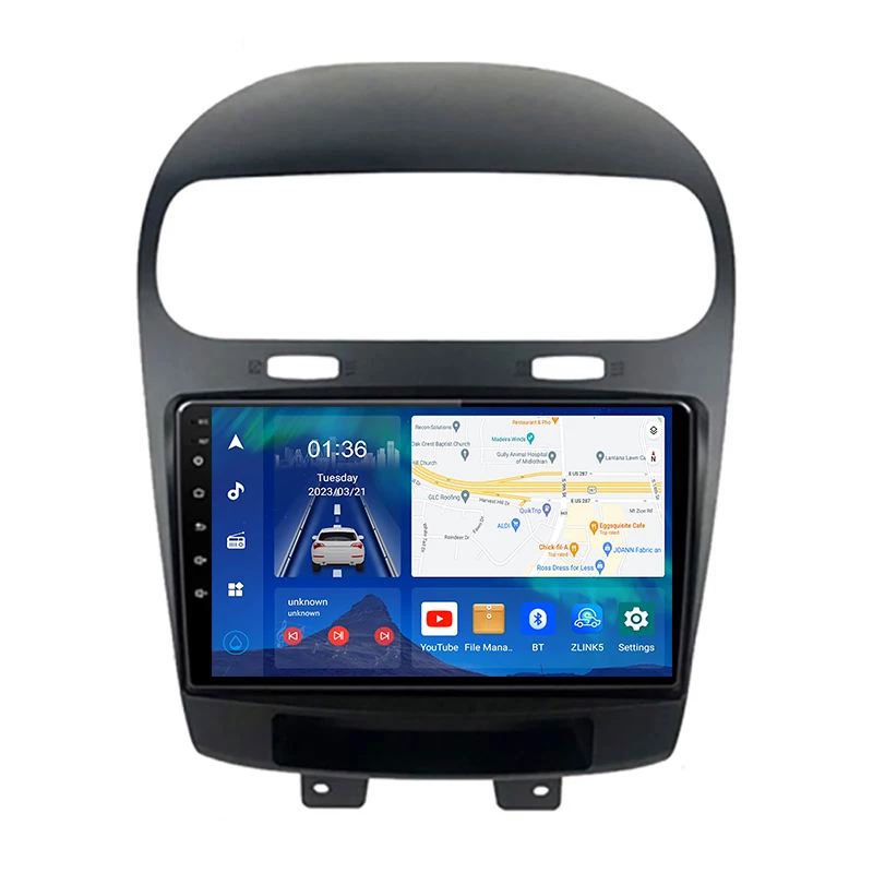 

Лидер продажBHNEW 8 + 256G 1280*800 автомобильная мультимедийная система для Journey 2011-2020, автомобильный GPS-навигатор, головное устройство Android